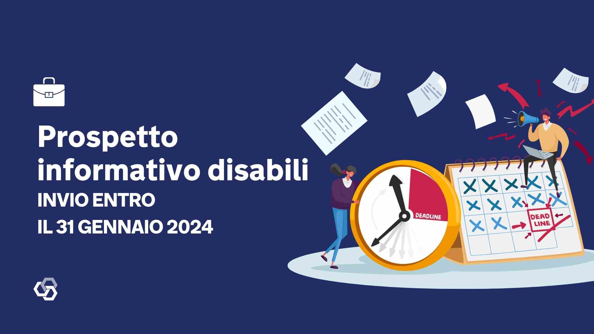 Prospetto informativo disabili: invio entro il 31 gennaio